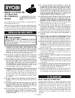 Preview for 3 page of Ryobi PBP002 Operator'S Manual