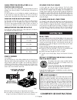 Preview for 4 page of Ryobi PBP002 Operator'S Manual