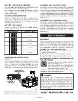 Preview for 2 page of Ryobi PBP004 Operator'S Manual