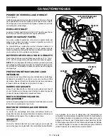 Предварительный просмотр 41 страницы Ryobi PBT01B Operator'S Manual