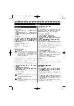 Предварительный просмотр 20 страницы Ryobi PBV-30 User Manual