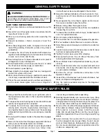 Preview for 5 page of Ryobi PBV-30A Owner'S/Operator'S Manual