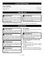 Preview for 14 page of Ryobi PCL406 Operator'S Manual