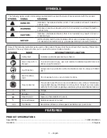 Предварительный просмотр 5 страницы Ryobi PCL430 Operator'S Manual