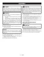 Preview for 8 page of Ryobi PCL445 Operator'S Manual