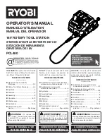 Предварительный просмотр 1 страницы Ryobi PCL480 Operator'S Manual