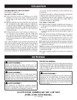 Предварительный просмотр 23 страницы Ryobi PCL480 Operator'S Manual