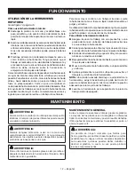 Предварительный просмотр 34 страницы Ryobi PCL480 Operator'S Manual