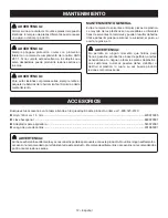 Preview for 34 page of Ryobi PCL500 Operator'S Manual