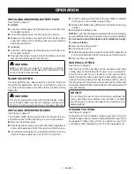 Preview for 7 page of Ryobi PCL525 Operator'S Manual