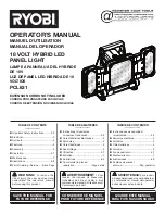 Предварительный просмотр 1 страницы Ryobi PCL631 Operator'S Manual