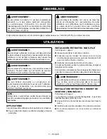 Preview for 10 page of Ryobi PCL661 Operator'S Manual