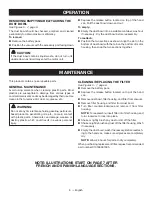 Preview for 6 page of Ryobi PCL702 Operator'S Manual