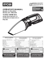 Ryobi PCL704 Operator'S Manual preview