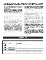 Preview for 11 page of Ryobi PCL704 Operator'S Manual