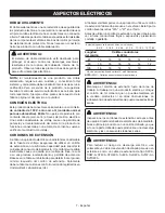 Preview for 27 page of Ryobi PCL801 Operator'S Manual