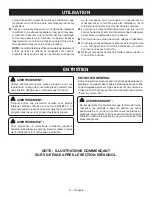 Preview for 14 page of Ryobi PCL901 Operator'S Manual