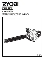 Ryobi PCN 4040 Owner'S Operation Manual preview