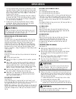 Preview for 13 page of Ryobi PCN3840 Operator'S Manual