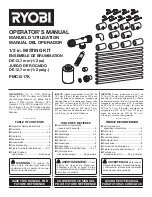 Preview for 1 page of Ryobi PMC1217K Operator'S Manual