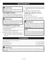 Preview for 18 page of Ryobi PMC1412K Operator'S Manual