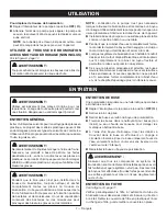 Preview for 14 page of Ryobi PMP01 Operator'S Manual