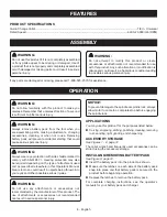 Preview for 8 page of Ryobi PRT100 Operator'S Manual