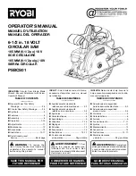 Предварительный просмотр 1 страницы Ryobi PSBCS01 Operator'S Manual