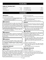 Preview for 6 page of Ryobi PSBCS01 Operator'S Manual