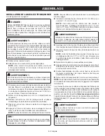 Preview for 18 page of Ryobi PSBCS02 Operator'S Manual