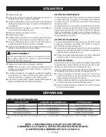 Предварительный просмотр 21 страницы Ryobi PSBCS02 Operator'S Manual