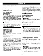 Preview for 7 page of Ryobi PSD101 Operator'S Manual