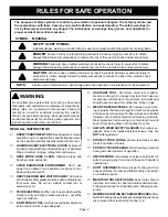 Предварительный просмотр 3 страницы Ryobi R10631 Operator'S Manual