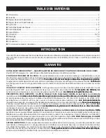 Preview for 2 page of Ryobi r163 (French) Manuel D'Utilisation