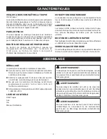 Предварительный просмотр 9 страницы Ryobi r163 (French) Manuel D'Utilisation