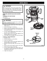 Preview for 10 page of Ryobi R1801M Operator'S Manual