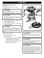 Предварительный просмотр 11 страницы Ryobi R1801M Operator'S Manual