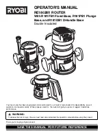 Предварительный просмотр 1 страницы Ryobi R181DB1 Operator'S Manual