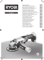 Preview for 1 page of Ryobi R18AG Original Instructions Manual