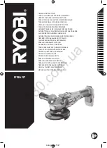 Preview for 2 page of Ryobi R18AG7 Original Instructions Manual