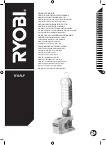 Предварительный просмотр 1 страницы Ryobi R18ALP Original Instructions Manual