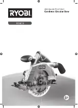 Предварительный просмотр 1 страницы Ryobi R18CSC Original Instructions Manual