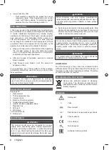 Preview for 4 page of Ryobi R18DD4 Original Instructions Manual