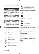 Предварительный просмотр 72 страницы Ryobi R18DD7 Original Instructions Manual