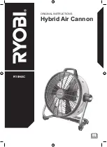 Preview for 1 page of Ryobi R18HAC Original Instructions Manual