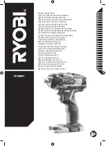 Ryobi R18IW7 Original Instructions Manual preview