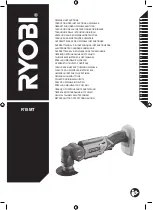 Ryobi R18MT Original Instructions Manual предпросмотр