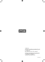 Preview for 14 page of Ryobi R18PD3 Original Instructions Manual