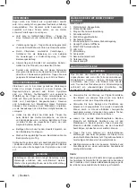 Preview for 10 page of Ryobi R18PD7 Original Instructions Manual