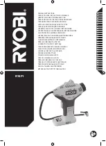 Preview for 1 page of Ryobi R18PI Instruction Manual